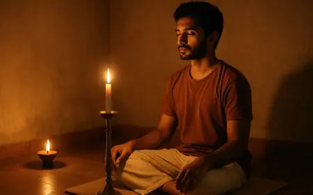 Candle Gazing Meditation (Trataka): A Complete Beginner’s Guide to Method and Benefits