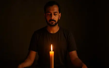 Gaze Meditation: Improving Concentration Naturally with Candle Flame Trataka