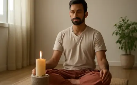 Object Meditation: Using a Symbol or Flame to Enhance Focus and Concentration