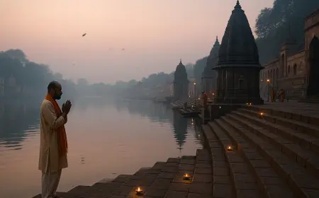 Ujjain Ghats Before Sunrise – A Mystical Spiritual Awakening