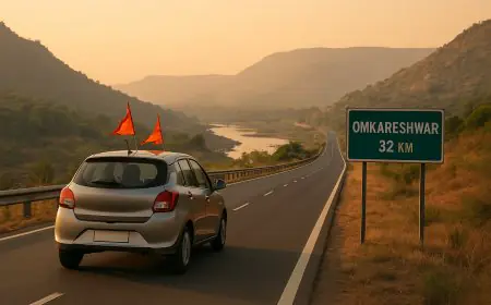 Ujjain to Omkareshwar Route Guide: Best Road Plan, Temples, and Travel Tips for Devotees