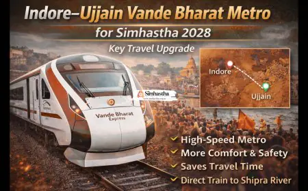 Indore–Ujjain Vande Bharat Metro for Simhastha 2028: Key Travel Upgrade