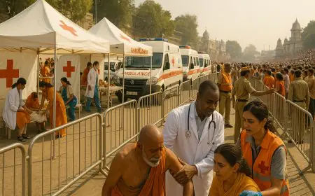 Emergency Services Setup for Ardh Kumbh 2027: Hospitals, Camps & Help Centers