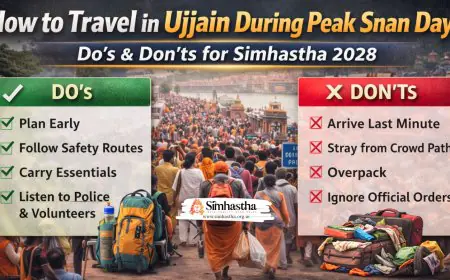 How to Travel in Ujjain During Peak Snan Days: Do’s & Don’ts for Simhastha 2028