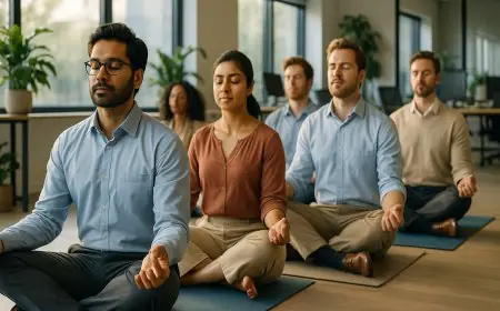 Meditation and Mindfulness in Corporate Workplaces: Reducing Stress and Boosting Performance