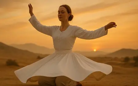 Sufi Whirling Meditation: Spiritual Ecstasy Through Movement and Devotion