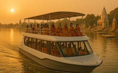 Ujjain Launches India’s First Spiritual Cruise Route for Simhastha 2028 — Temple-to-Temple Travel by Boat