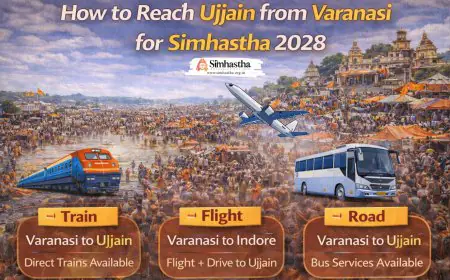 How to Reach Ujjain from Varanasi for Simhastha 2028