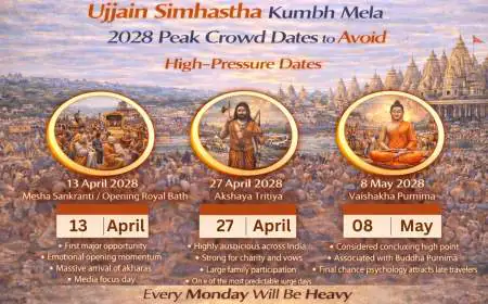 Ujjain Simhastha Kumbh Mela 2028 Peak Crowd Dates to Avoid