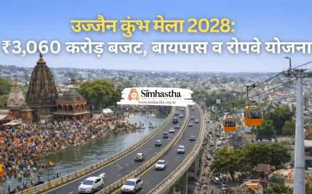 उज्जैन कुंभ मेला 2028: ₹3,060 करोड़ बजट, बायपास व रोपवे योजना