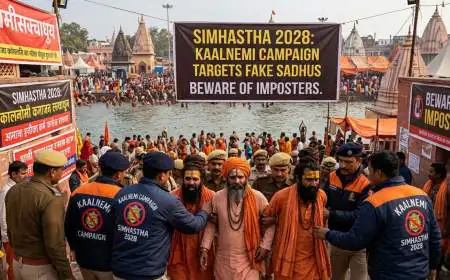 Simhastha 2028: Kaalnemi Campaign Targets Fake Sadhus in Ujjain