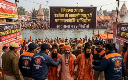 सिंहस्थ 2028: उज्जैन में नकली साधुओं पर कालनेमि अभियान
