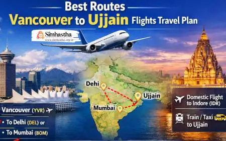 Best Routes Vancouver to Ujjain Flights Travel Plan