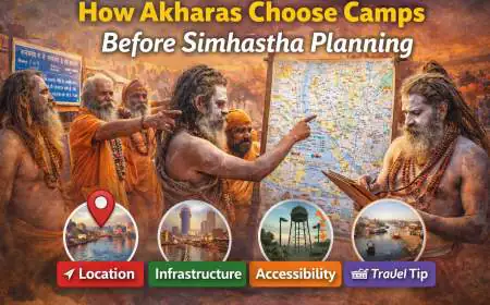 How Akharas Choose Camps Before Simhastha Planning