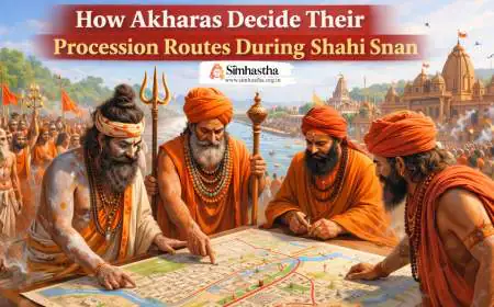 How Akharas Decide Their Procession Routes During Shahi Snan