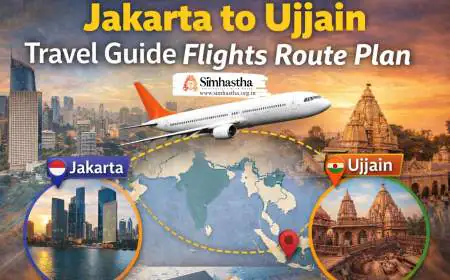 Jakarta to Ujjain Travel Guide Flights Route Plan