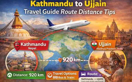 Kathmandu to Ujjain Travel Guide Route Distance Tips