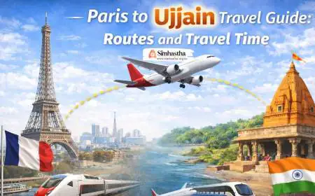Paris to Ujjain Travel Guide: Routes and Travel Time