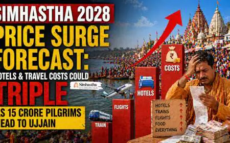Simhastha 2028 Price Surge Forecast: Hotels & Travel Costs Could Triple as 15 Crore Pilgrims Head to Ujjain