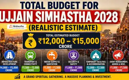 Total Budget for Ujjain Simhastha 2028 (Realistic Estimate)
