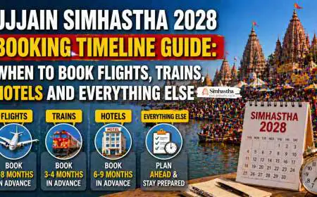 Ujjain Simhastha 2028 Booking Timeline Guide: When to Book Flights, Trains, Hotels and Everything Else