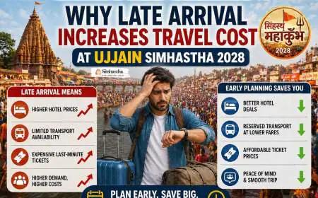 Why Late Arrival Increases Travel Cost at Ujjain Simhastha 2028