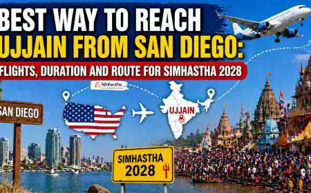Best Way to Reach Ujjain from San Diego: Flights, Duration and Route for Simhastha 2028