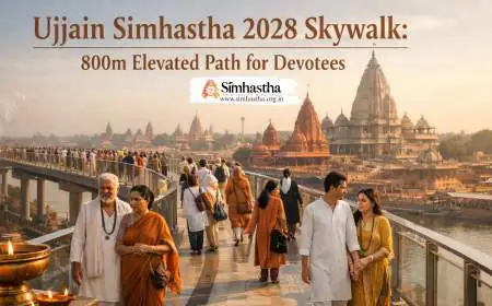 Ujjain Simhastha 2028 Skywalk: 800m Elevated Path for Devotees