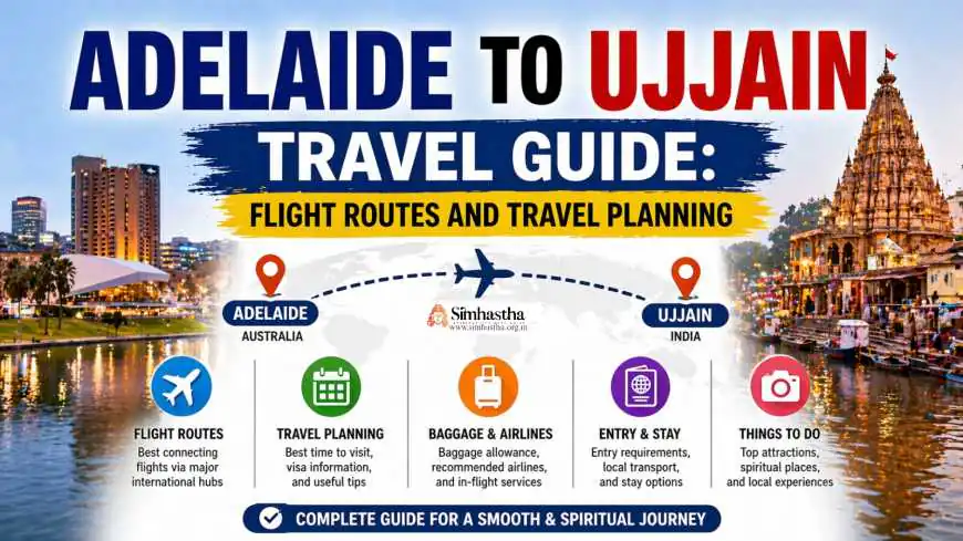 Adelaide to Ujjain Travel Guide: Flight Routes and Travel Planning