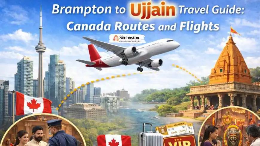 Brampton to Ujjain Travel Guide: Canada Routes and Flights