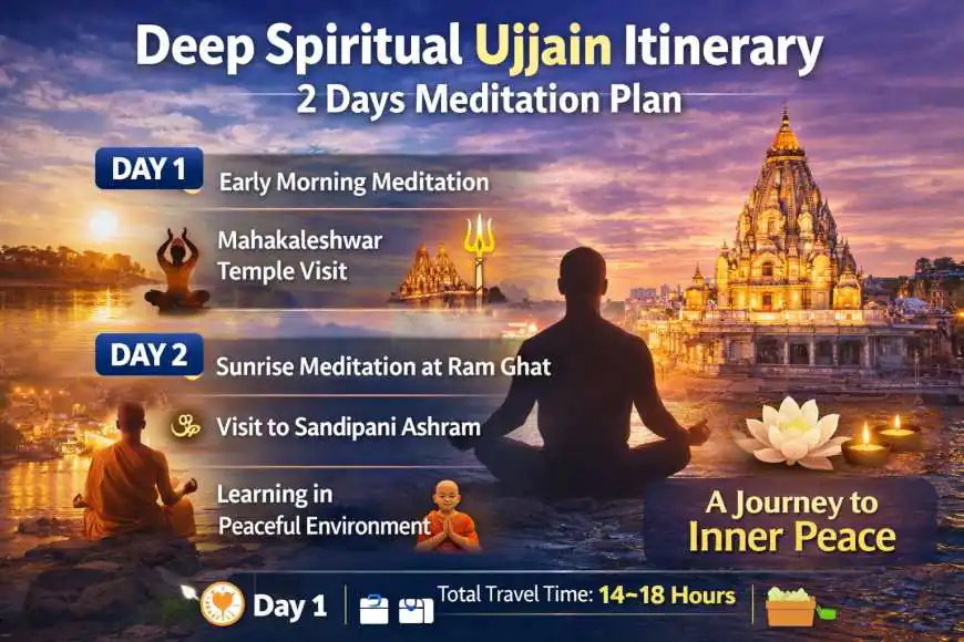 Deep Spiritual Ujjain Itinerary 2 Days Meditation Plan