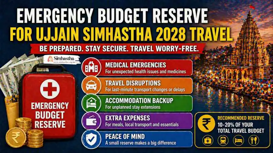 Emergency Budget Reserve for Ujjain Simhastha 2028 Travel