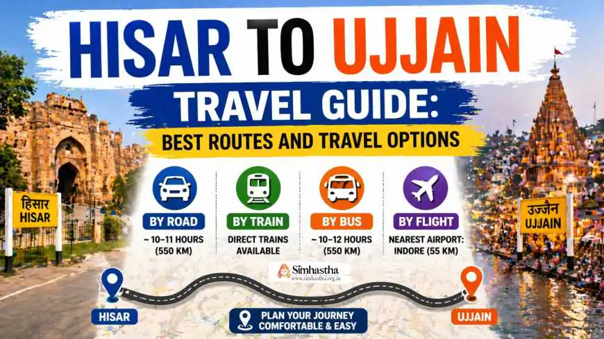 Hisar to Ujjain Travel Guide: Best Routes and Travel Options