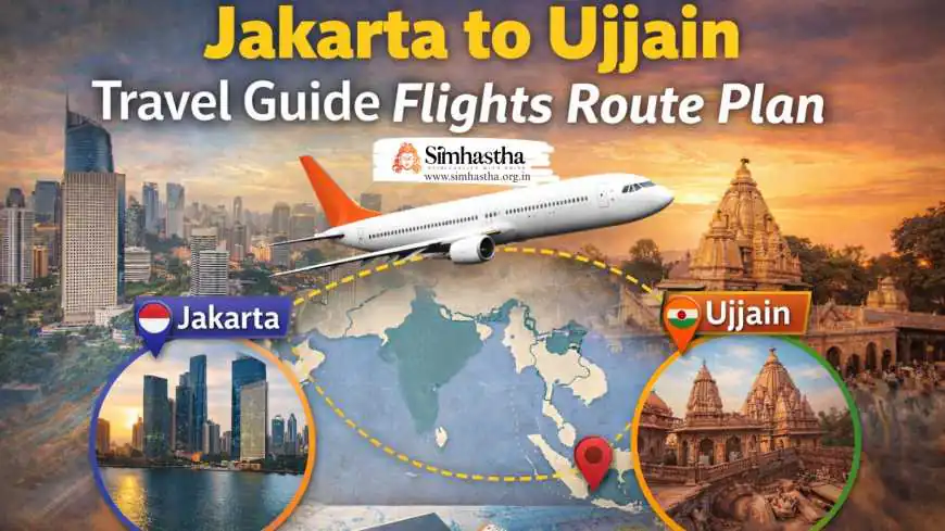 Jakarta to Ujjain Travel Guide Flights Route Plan