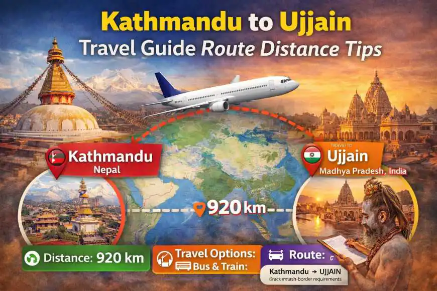 Kathmandu to Ujjain Travel Guide Route Distance Tips