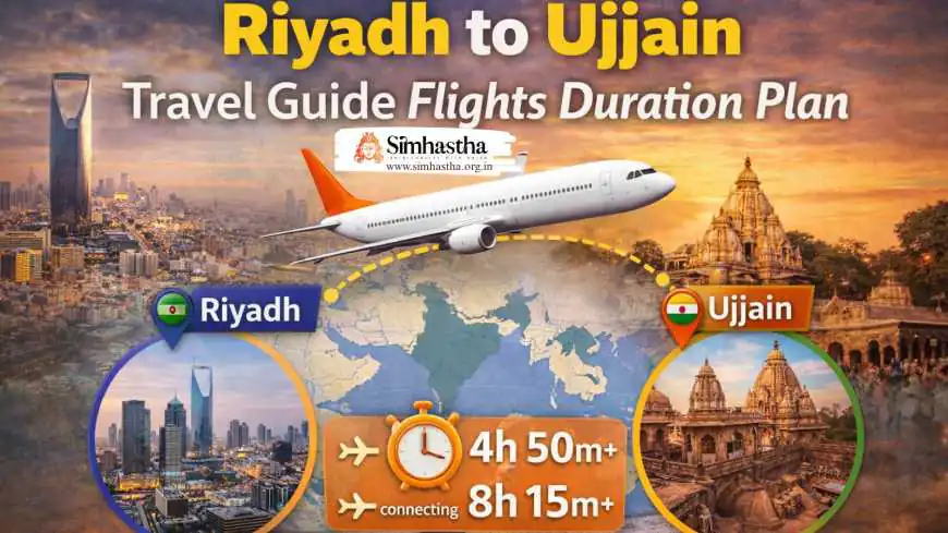 Riyadh to Ujjain Travel Guide Flights Duration Plan