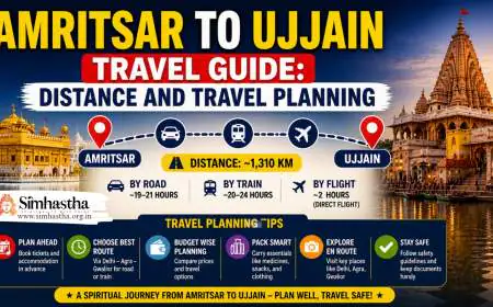 Amritsar to Ujjain Travel Guide: Distance and Travel Planning