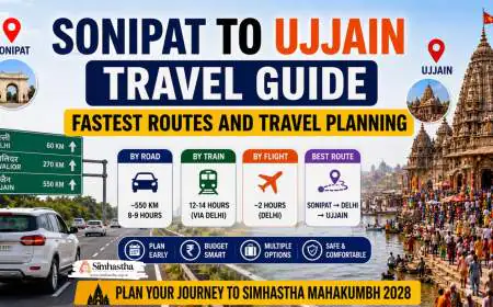 Sonipat to Ujjain Travel Guide: Fastest Routes and Travel Planning