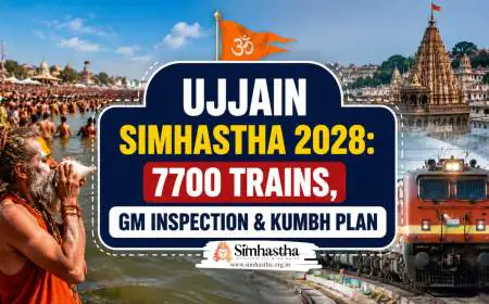 Ujjain Simhastha 2028: 7700 Trains, GM Inspection & Kumbh Plan