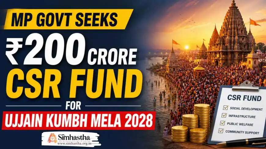 MP Govt Seeks ₹200cr CSR for Ujjain Kumbh Mela 2028