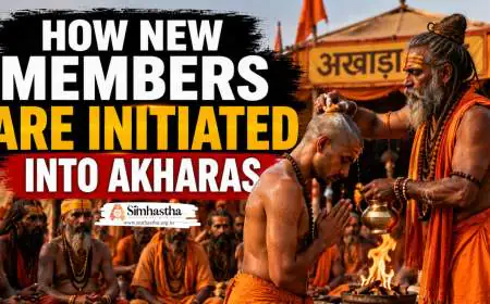 How New Members Are Initiated Into Akharas