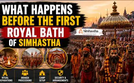 What Happens Before the First Royal Bath of Simhastha