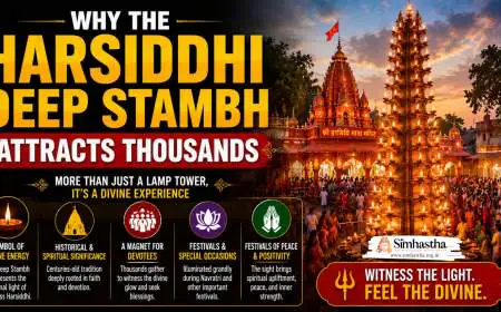 Why the Harsiddhi Deep Stambh Attracts Thousands