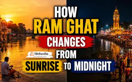 How Ram Ghat Changes From Sunrise to Midnight