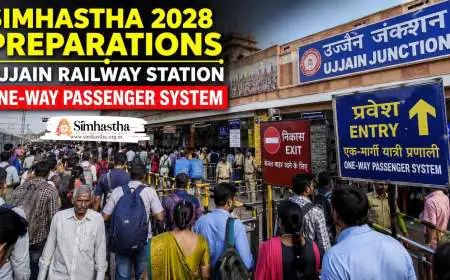Simhastha 2028 Preparations: Ujjain Railway Station Gets One-Way Passenger System