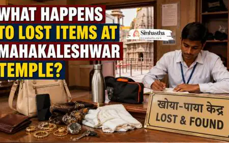 What Happens to Lost Items at Mahakaleshwar Temple?