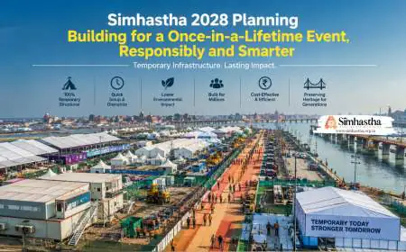 How Simhastha 2028 Planning Uses Temporary Infrastructure Over Permanent Construction