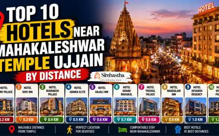 Top 10 Hotels Near Mahakaleshwar Temple Ujjain by Distance