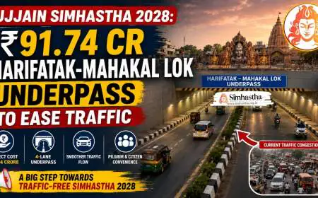 Ujjain Simhastha 2028: ₹91.74 Cr Harifatak-Mahakal Lok Underpass