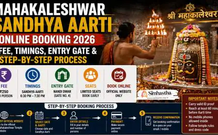 Mahakaleshwar Sandhya Aarti Online Booking 2026: Fee, Timings, Entry Gate and Step-by-Step Process